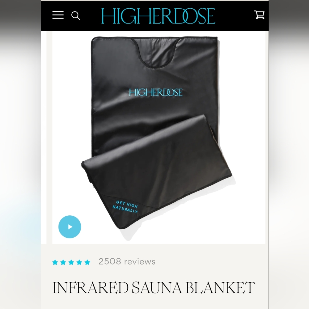 Like New Higher Dose Sauna Blanket